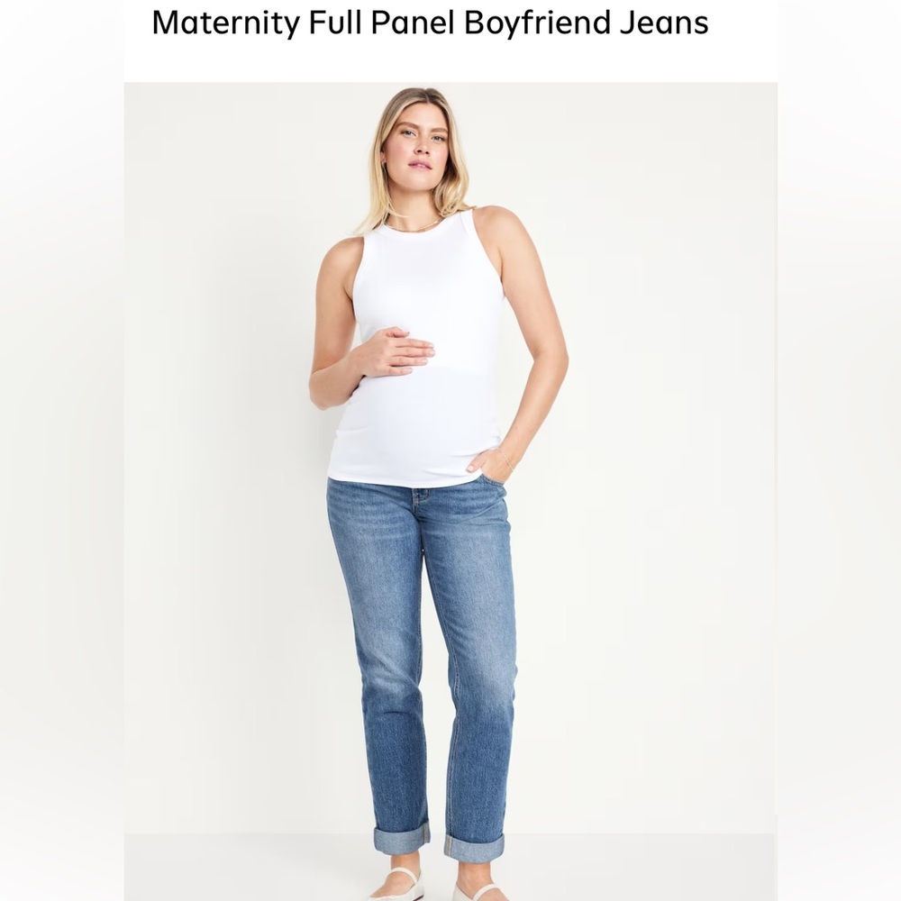Old Navy Blue Boyfriend Jeans